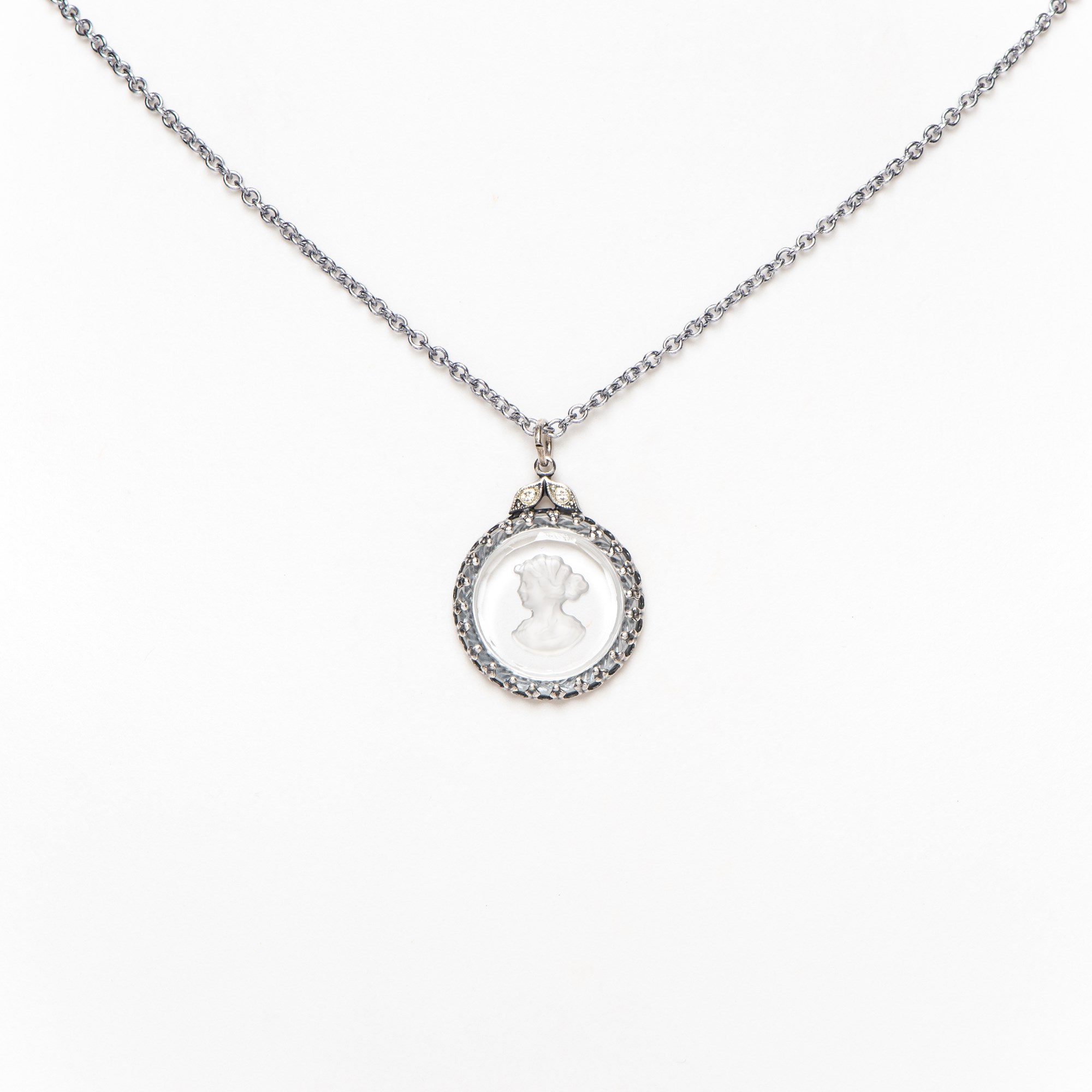 Collier Kamée Gemme