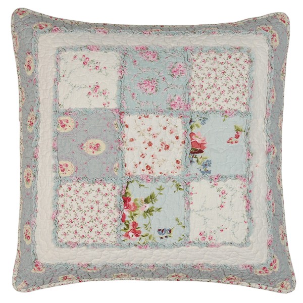 Kussen Patchwork Blauw