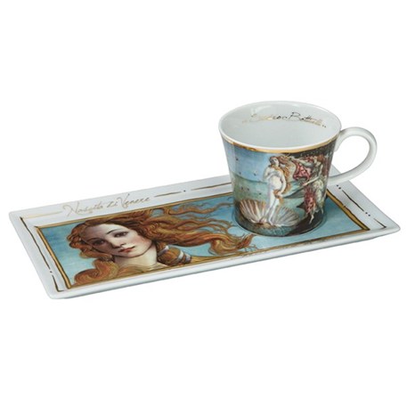 Koffieset De Geboorte van Venus