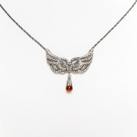 Collier Wings Amber 