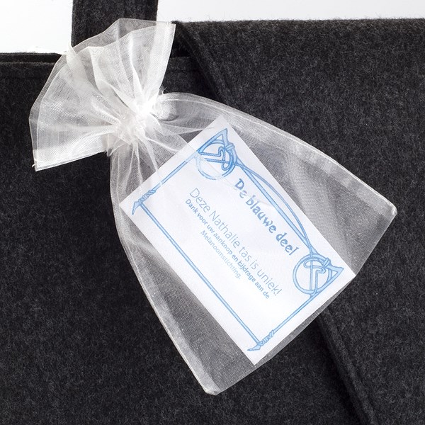 Handtas Design Nathalie - Blue Blossom