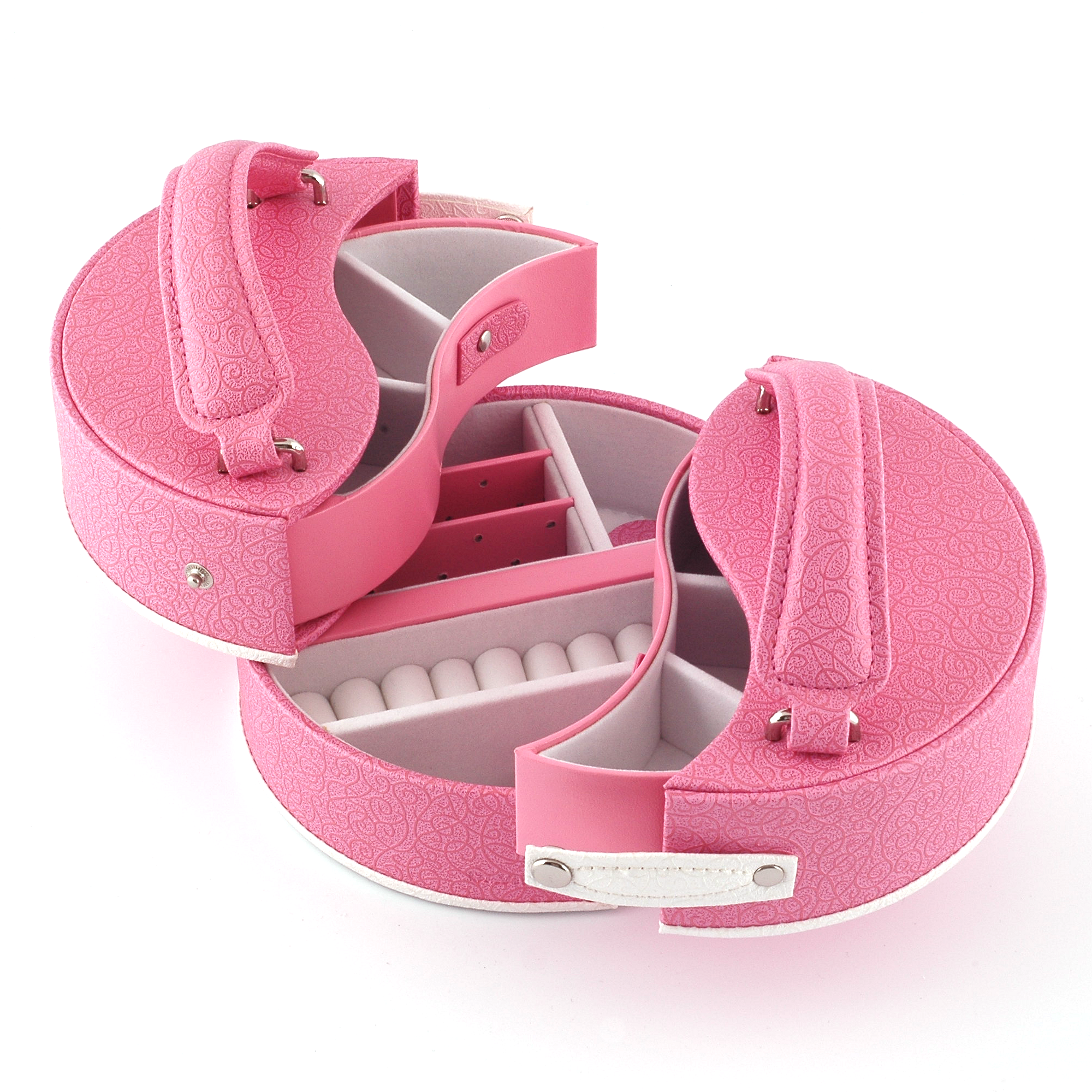 Sieradendoos Yin en Yang Roze