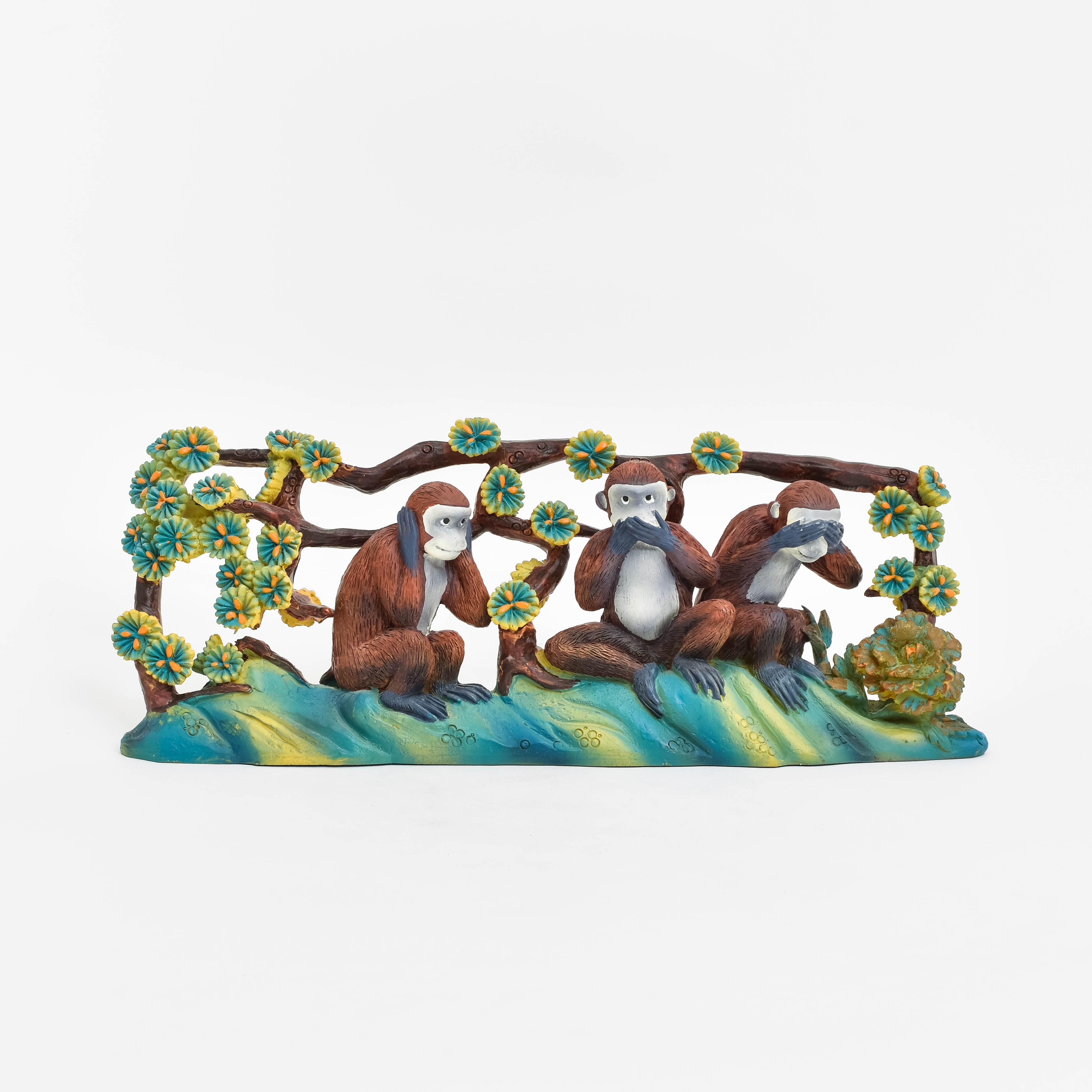Sculptuur Horen, Zien en Zwijgen