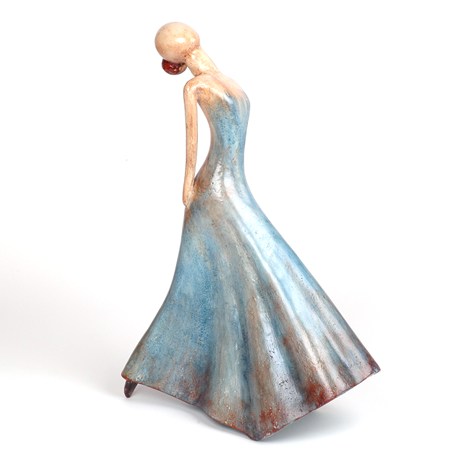 Sculptuur Ballerina in pose