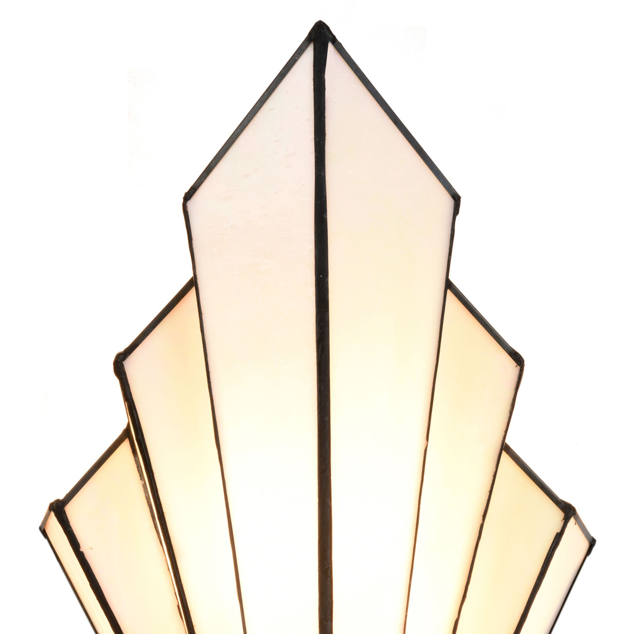 French Art Deco Tiffany Wandlamp Detail