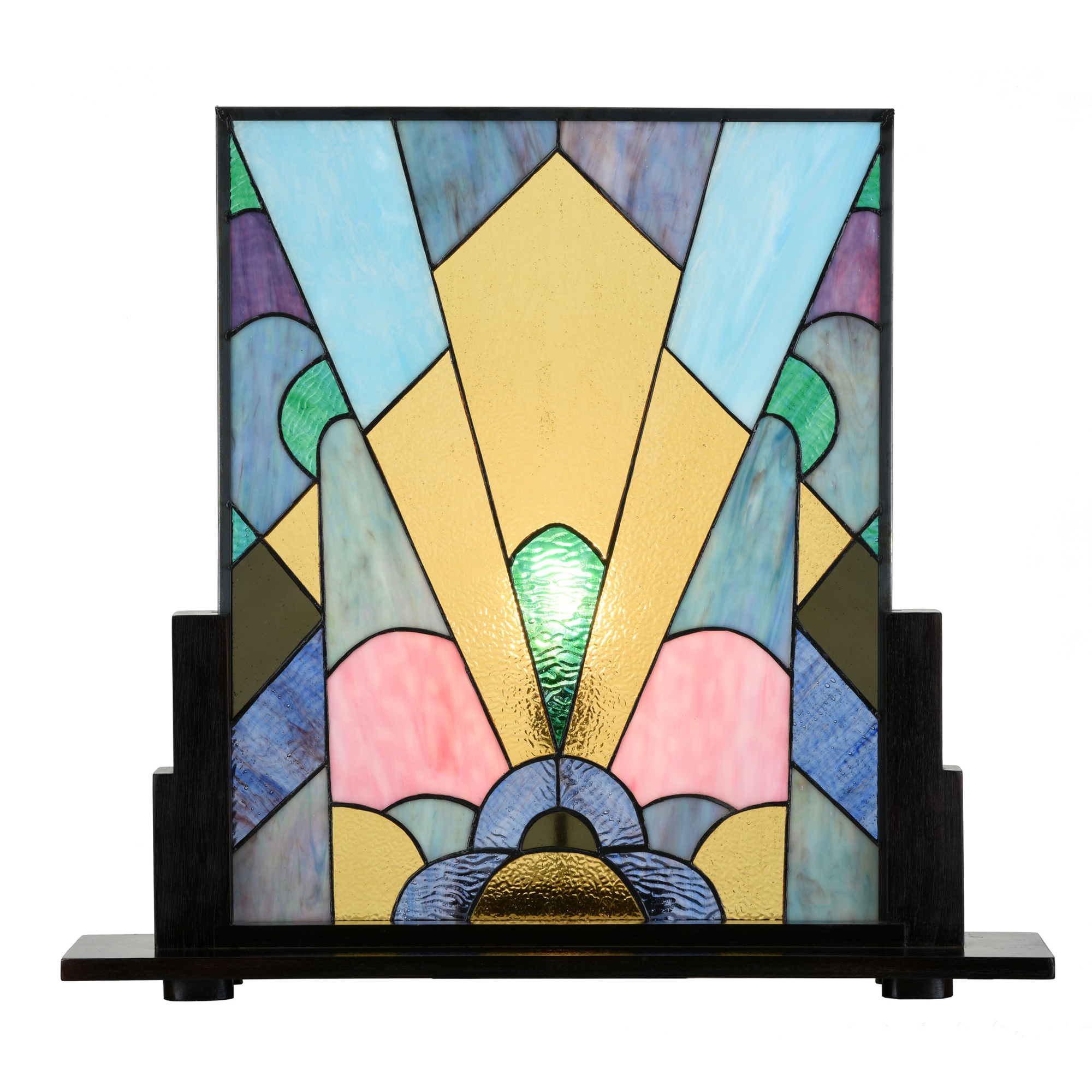 Coloured Art Deco Tiffany Paneel