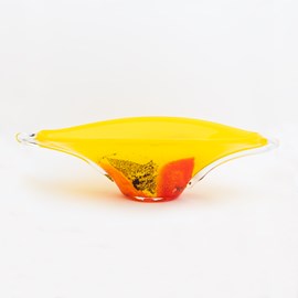 Glazen Kom/ Object Yellow