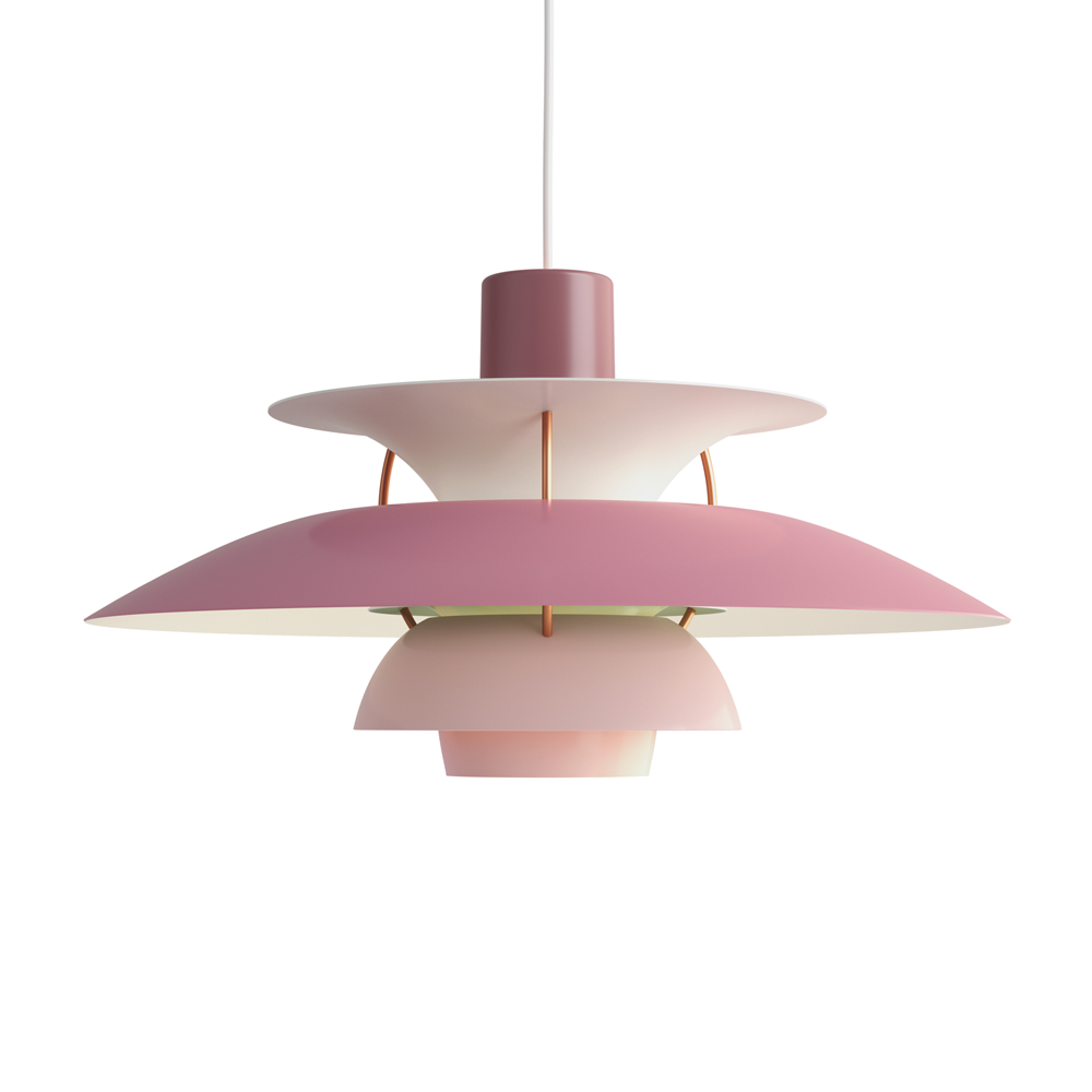 Louis Poulsen PH 5 Hanglamp Rose