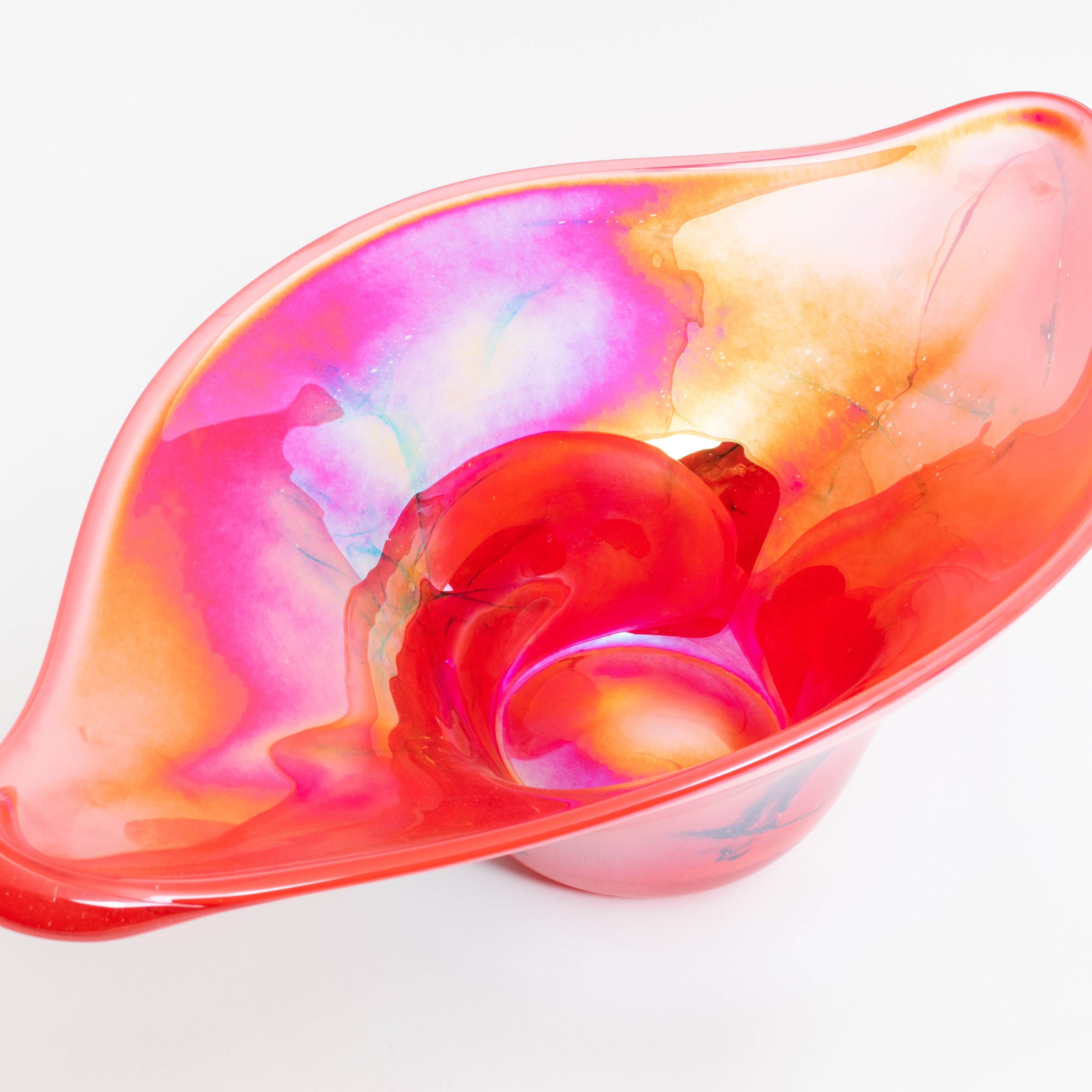 Glazen Kom/ Object Red Emotion