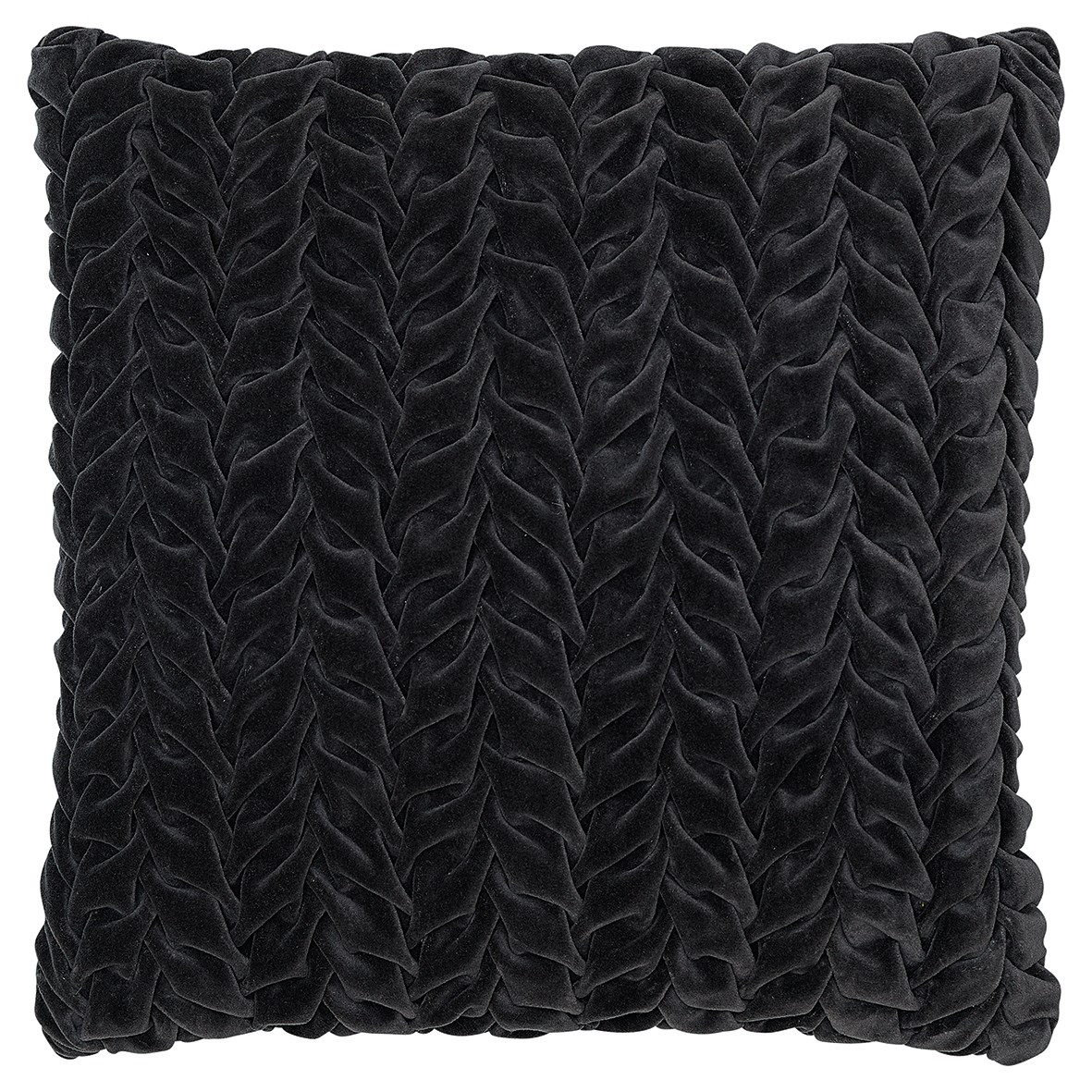 Kussen Black Braid