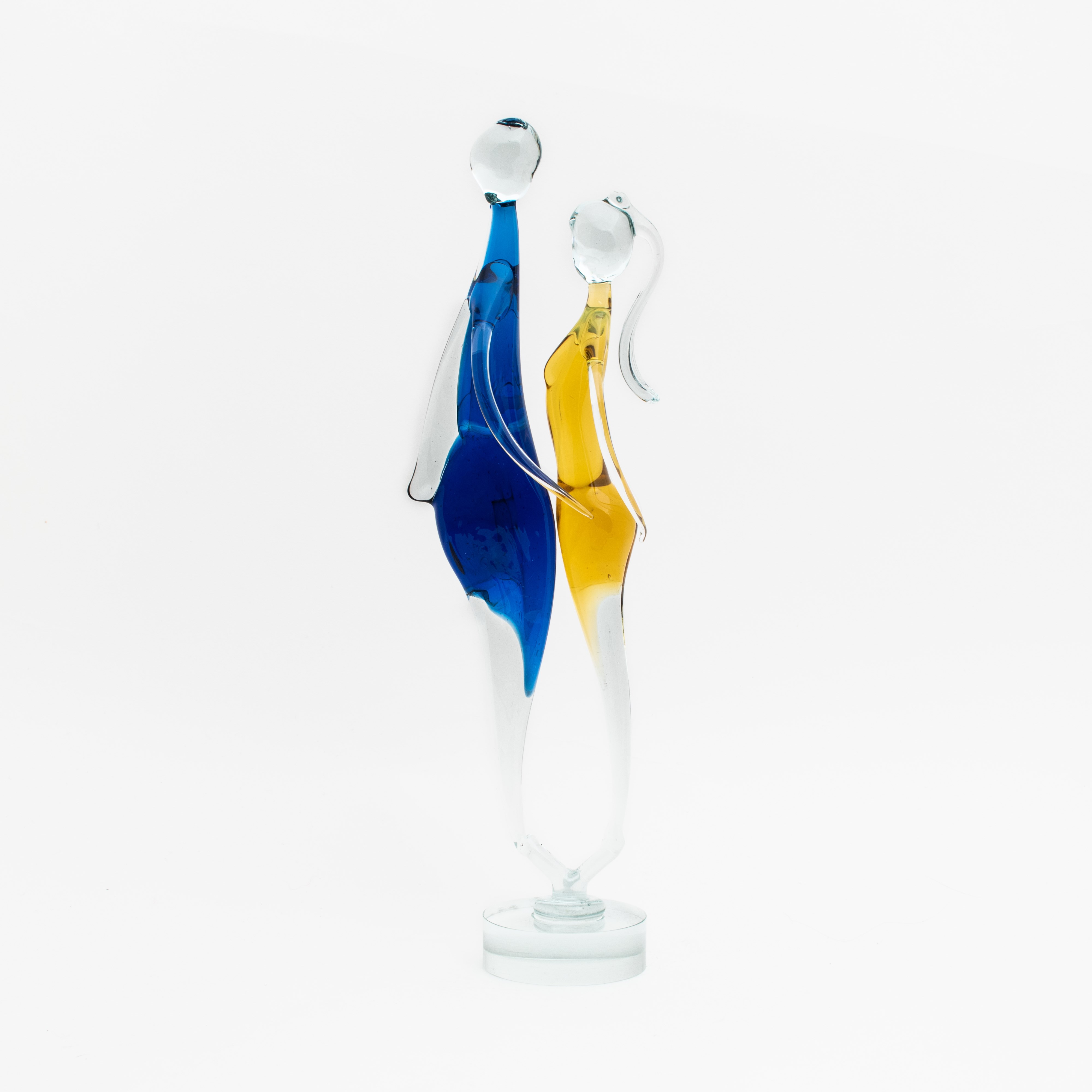 Glassculptuur Lovers