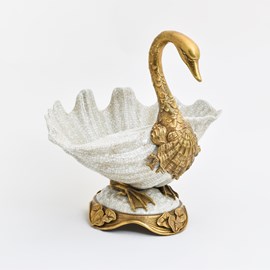 Schaal/Sculptuur Swan