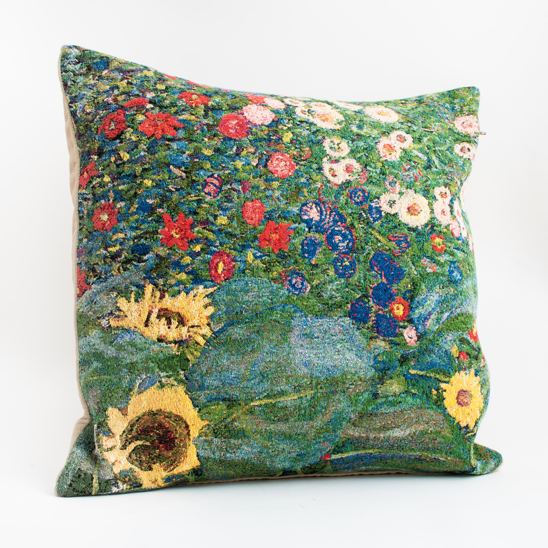 Kussen Klimt 'Country Garden with Sunflowers'