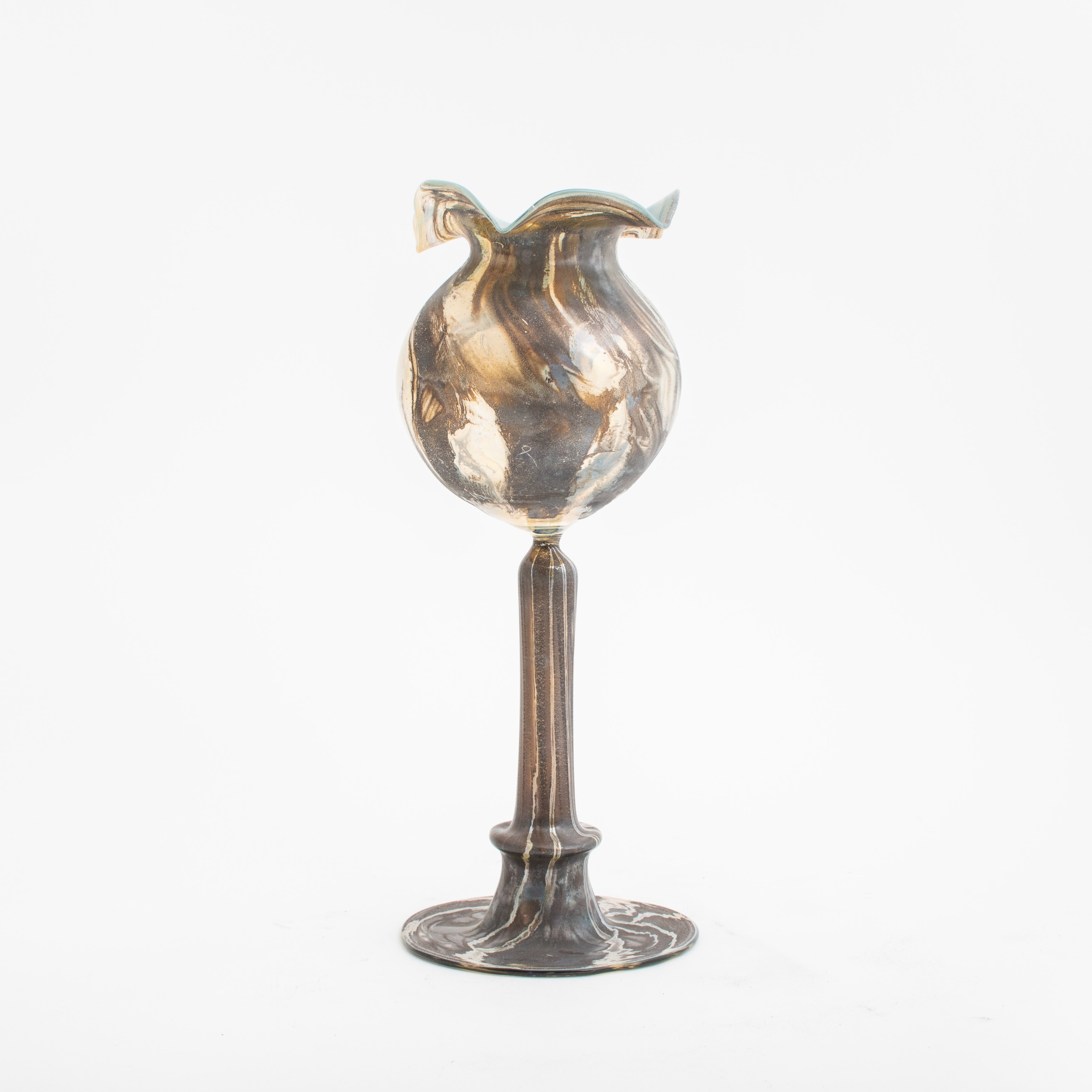 Art Nouveau Glas Rozenbottel