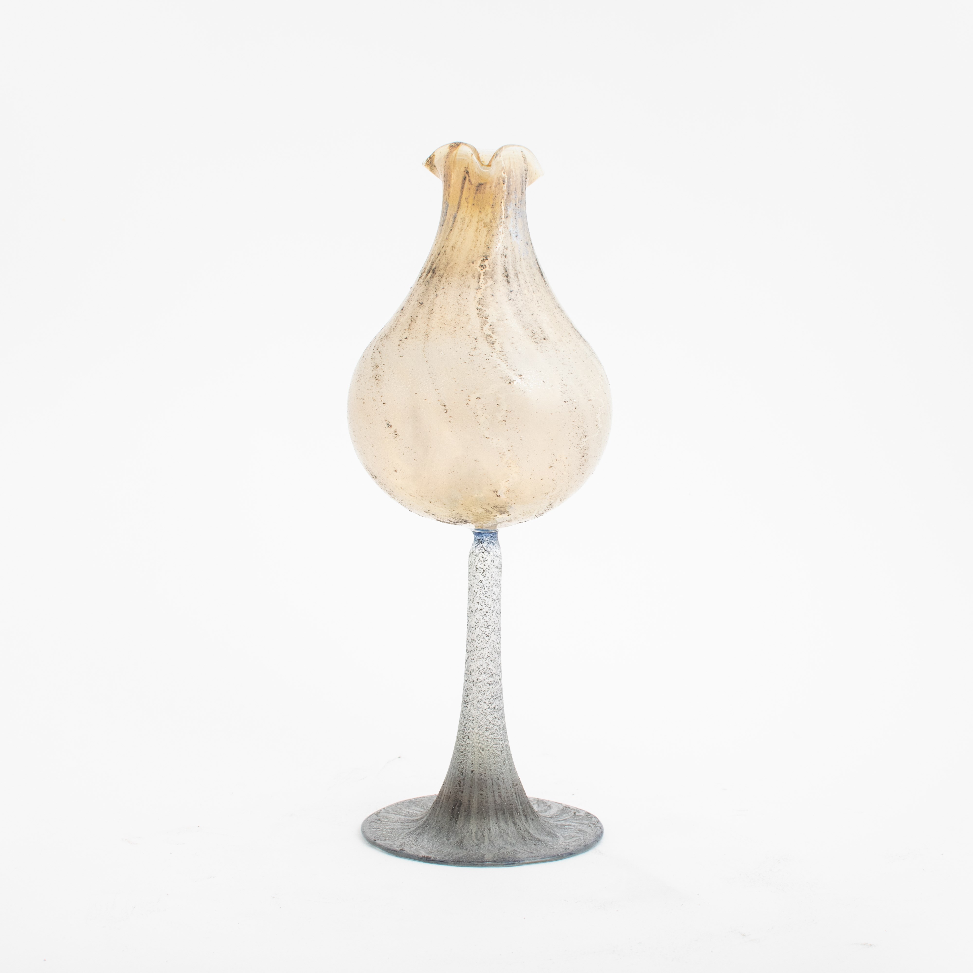 Art Nouveau Glas Ontluikende Bloem