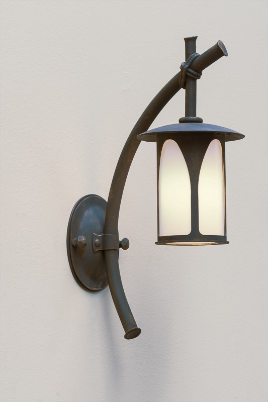 (Buiten) Wandlamp Bamboe