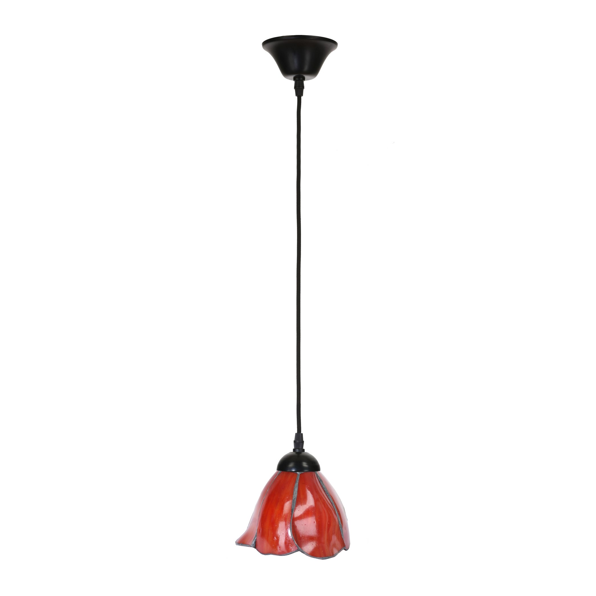Tiffany Hanglamp aan snoer Tender Poppy uit