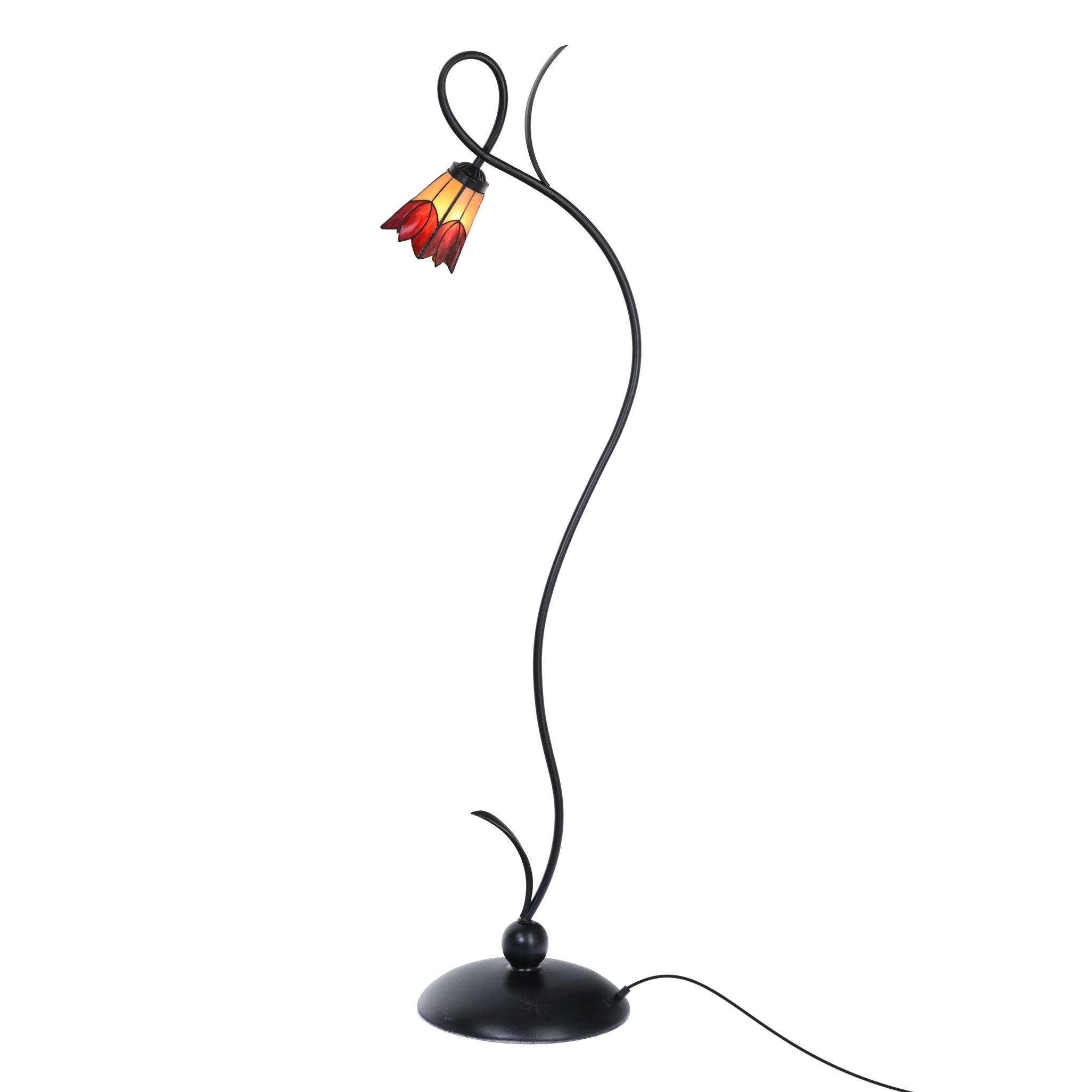 Tiffany Vloerlamp Lovely Fleur de Vanneau 