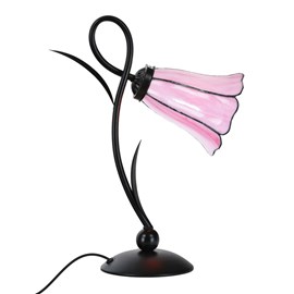 Tiffany Tafellamp Lovely Liseron Pink