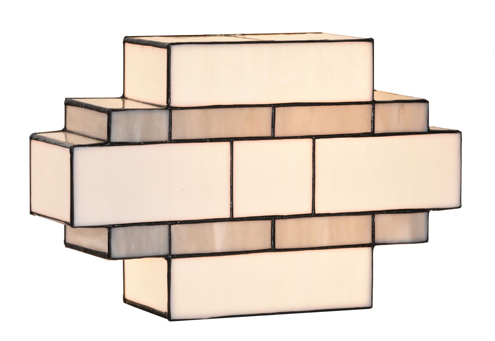 Tiffany Plafonnière / Wandlamp New York Kubism