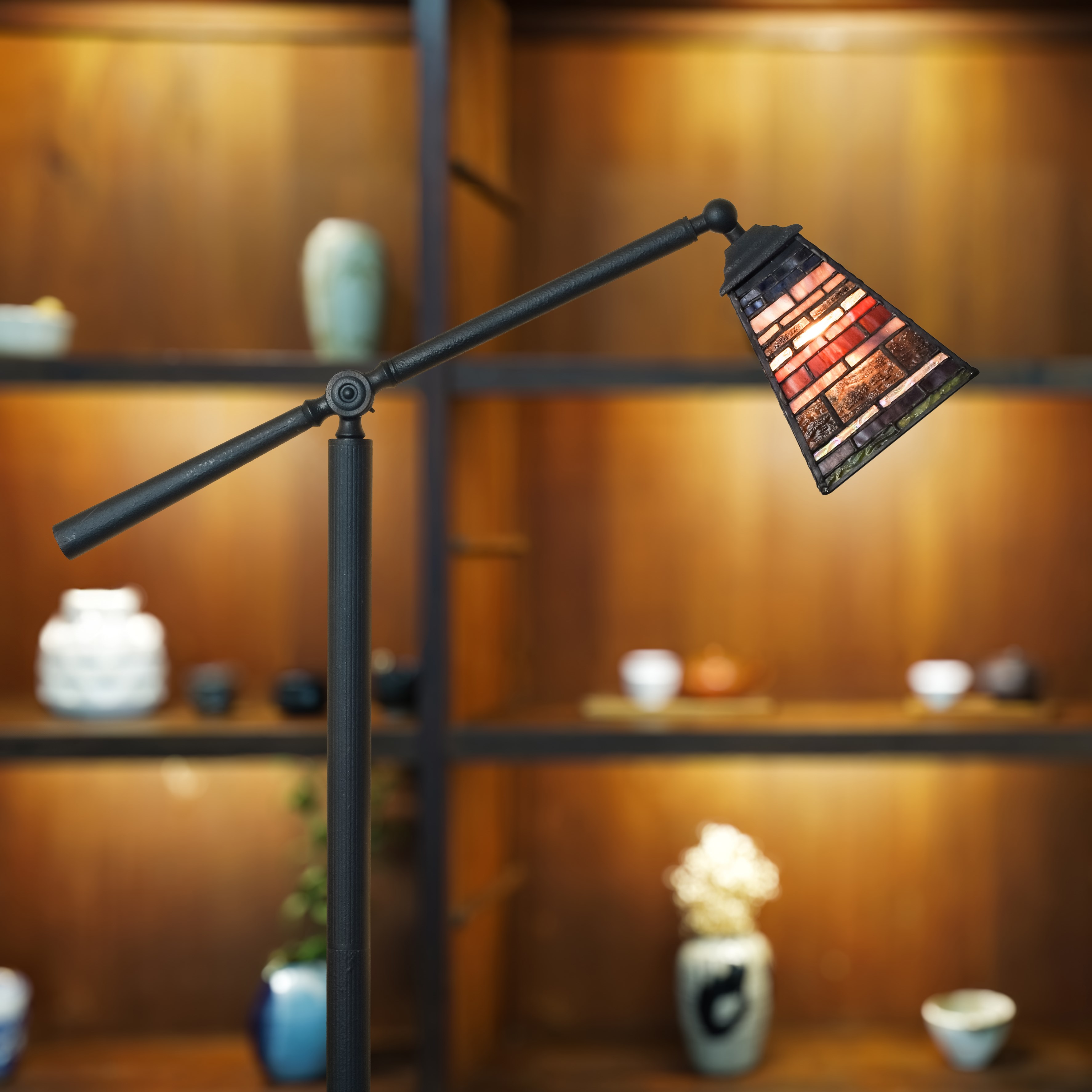 Tiffany Vloerlamp Industrial Small