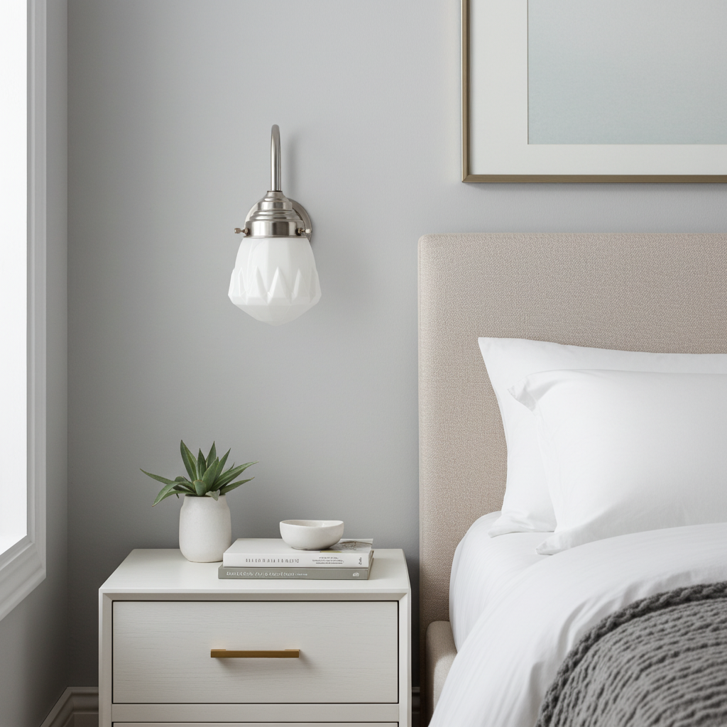 Wandlamp Rocket Meander Chroom
