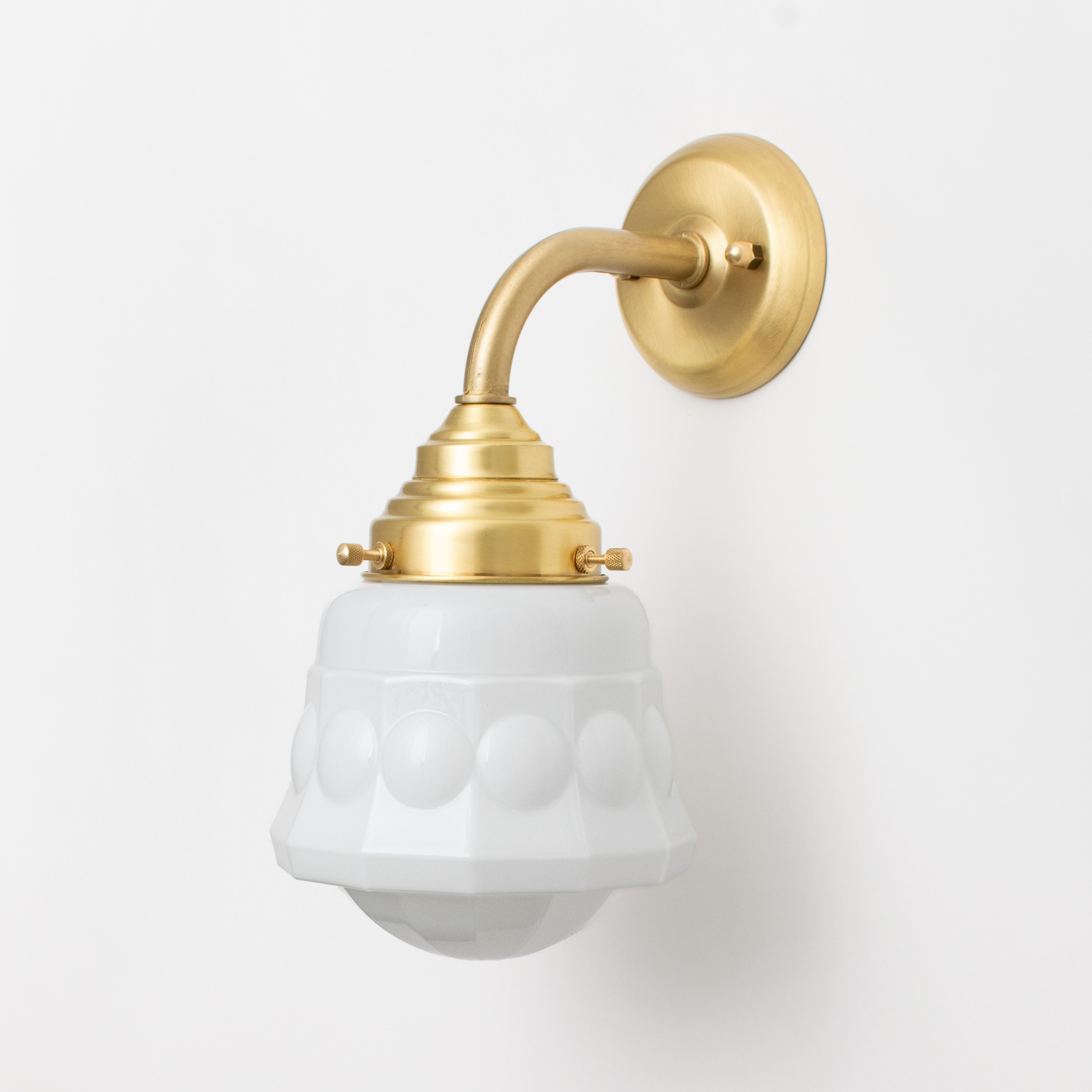 Wandlamp Weimar Curve messing
