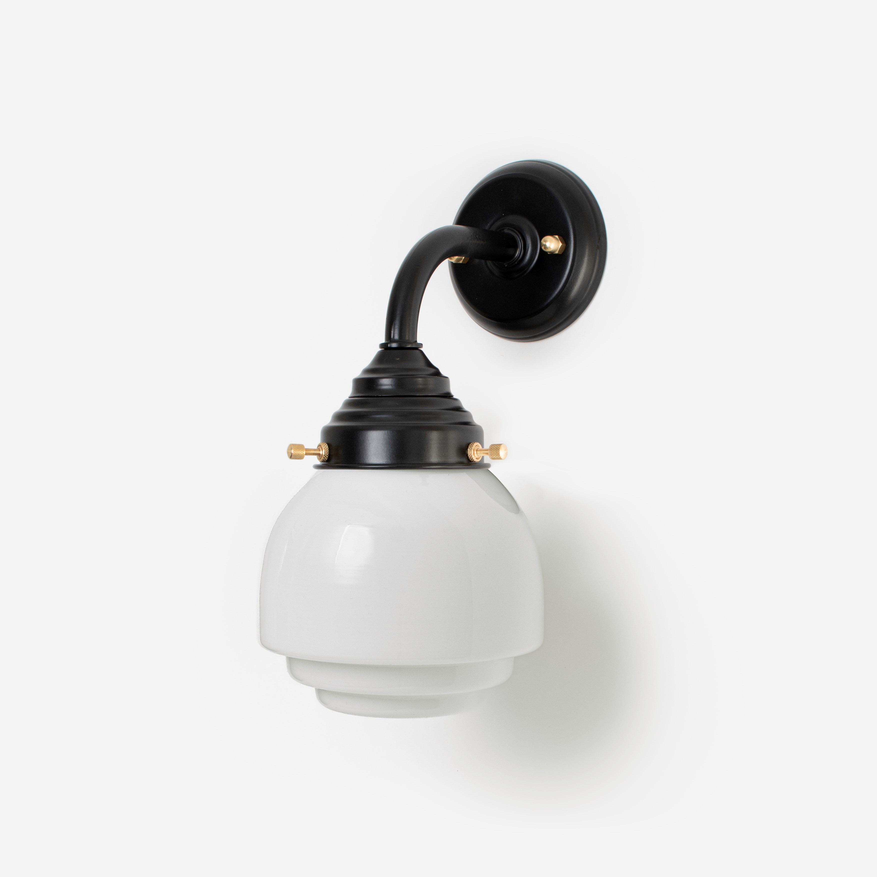 Buitenlamp - Wandlamp Gispen Vlak Curve Zwart