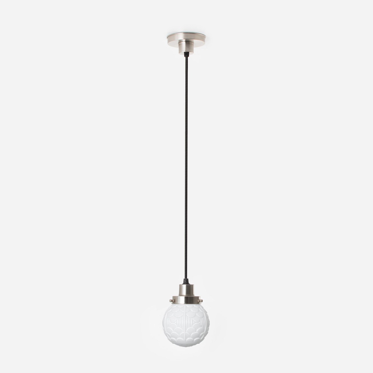 Hanglamp aan snoer Arcade 20's Matnikkel