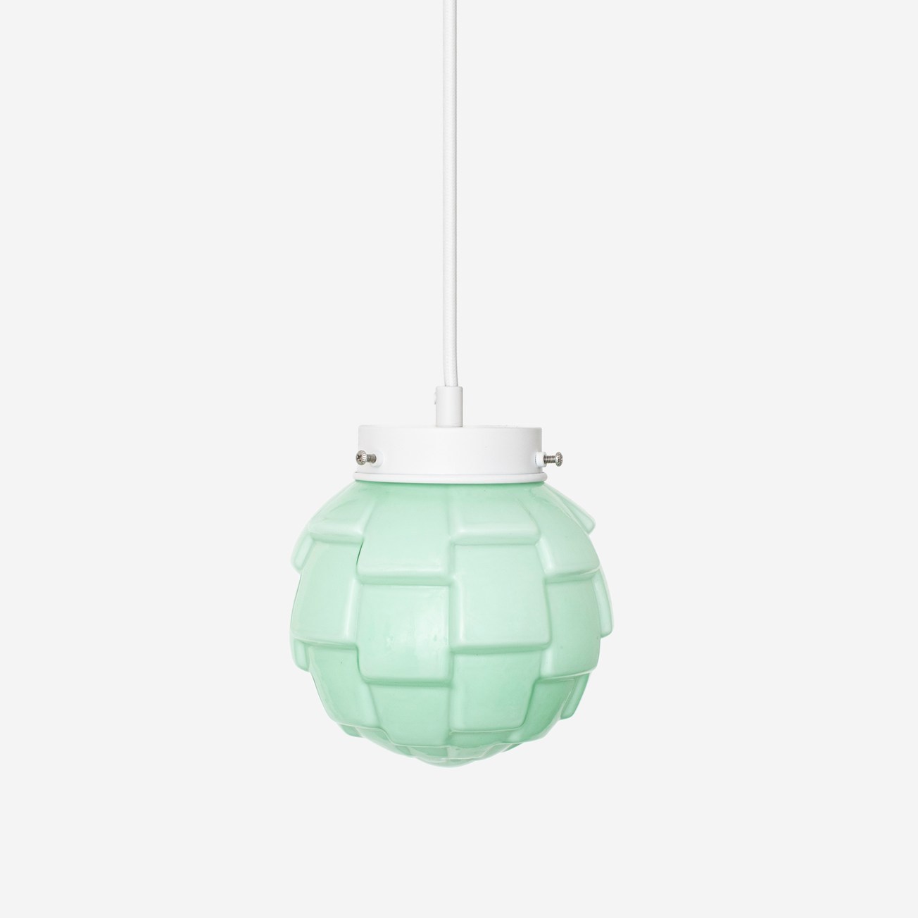 Hanglamp aan snoer Bretagne Mint Retro