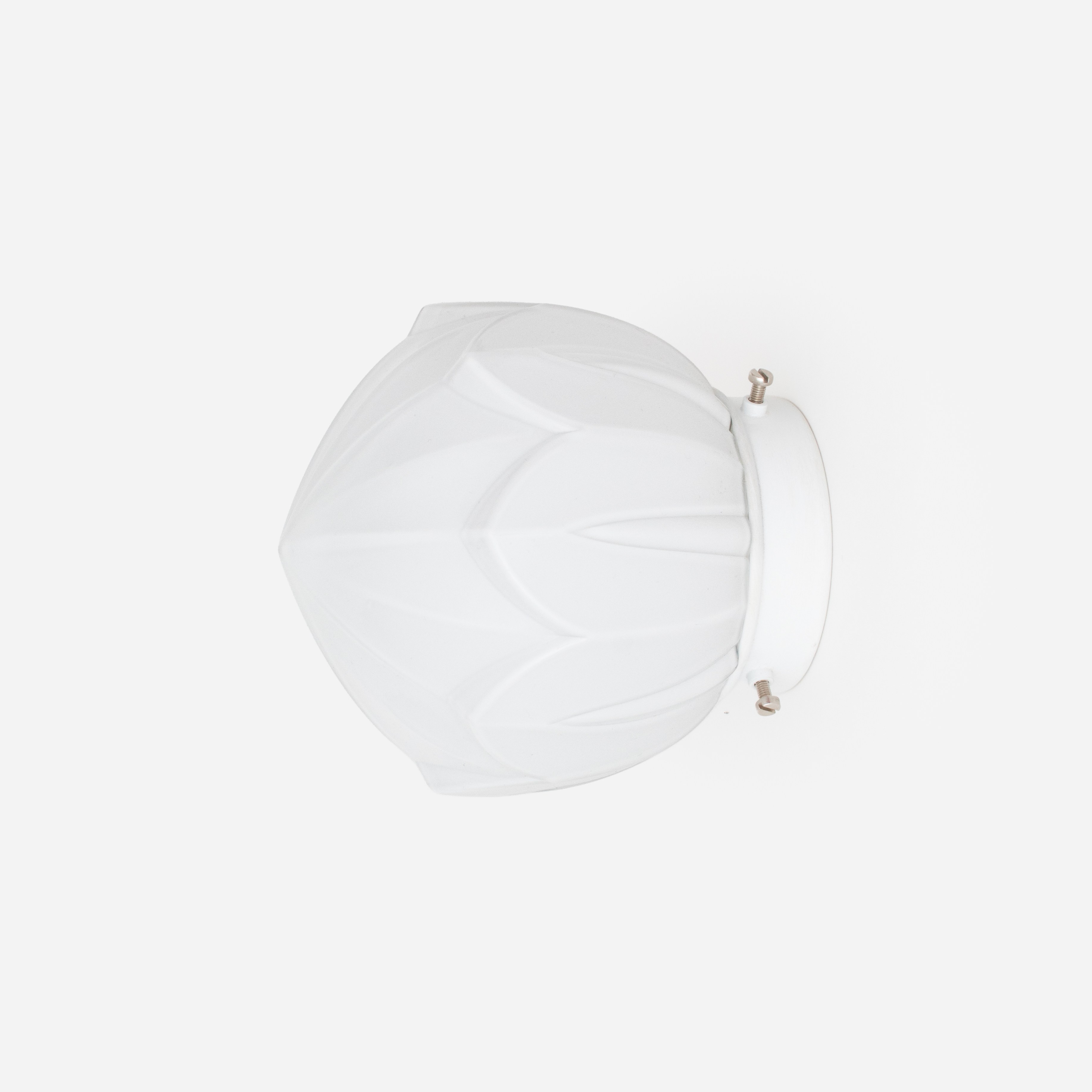 Lotus Retro wandlamp Basic white