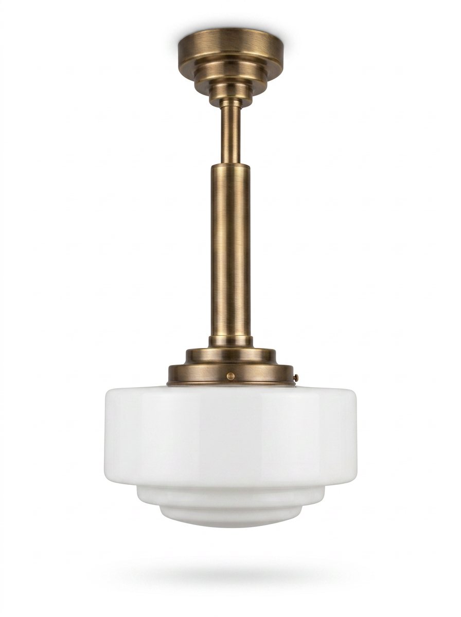 Hanglamp Robuuste Pendel 15 met trapkappen
