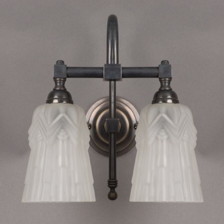 Badkamerlamp Diverse Kelkjes 2 Lichts Grote Boog