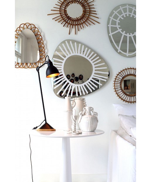 La Lampe Gras Tafellamp met Eiken Voet Bernard