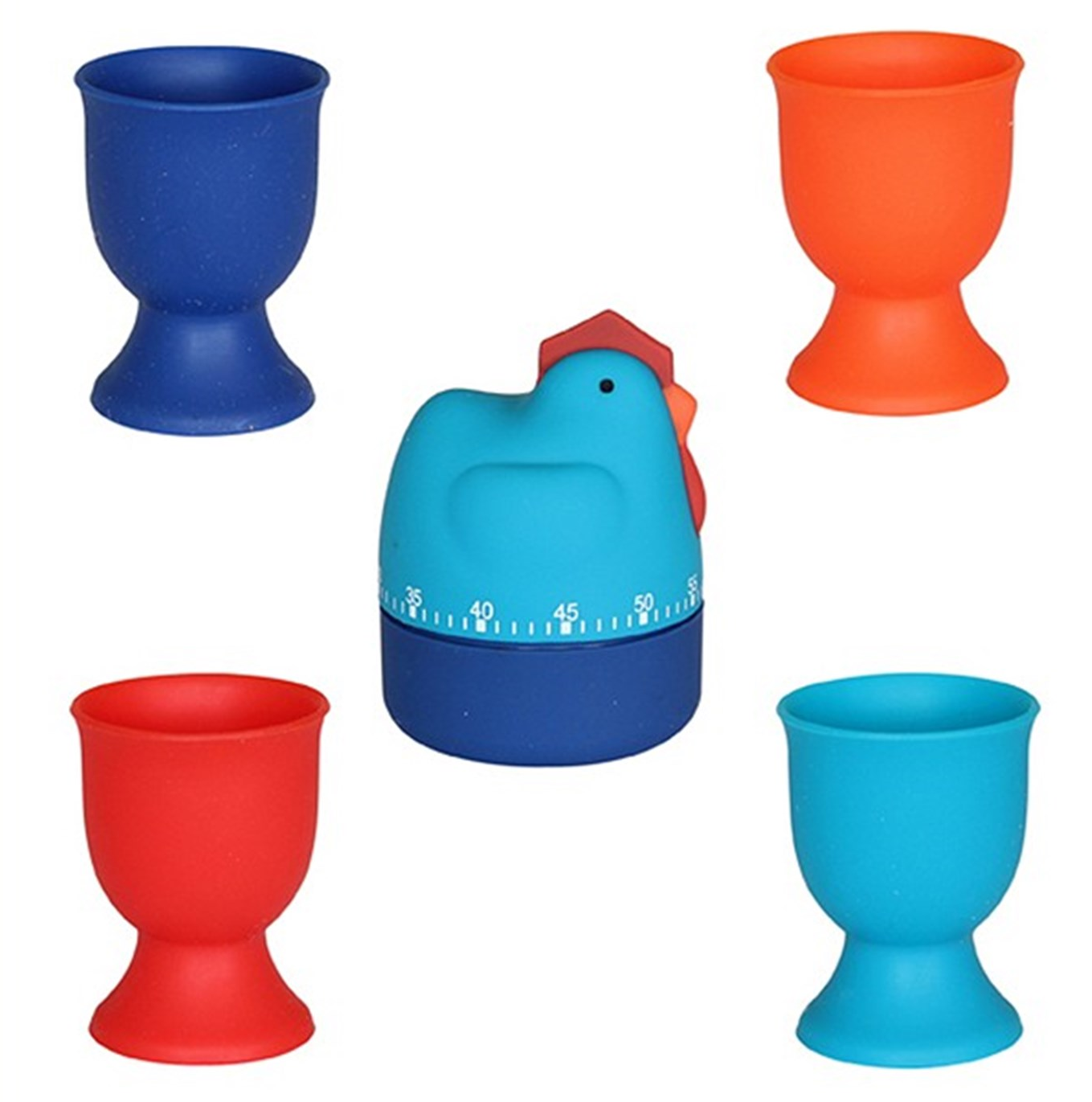 Set Ei-timer en 4 Eierdopjes Goodmorning
