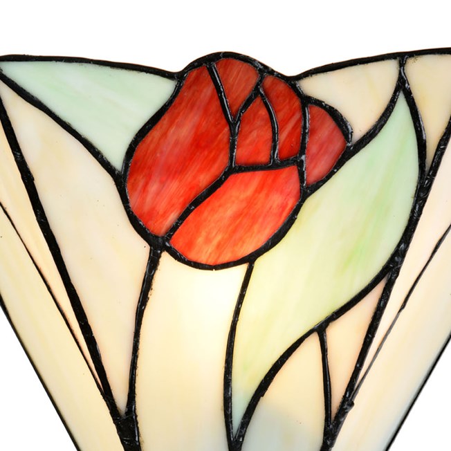 Tiffany Wandlamp Tulip Detail