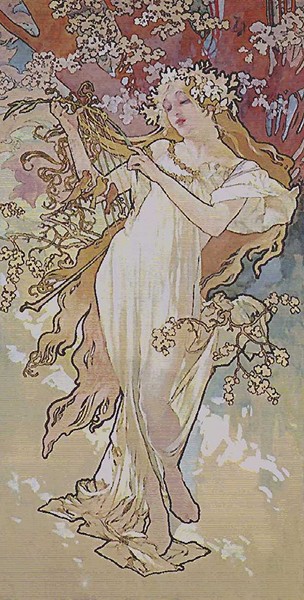 Wandkleed / Gobelin De Lente