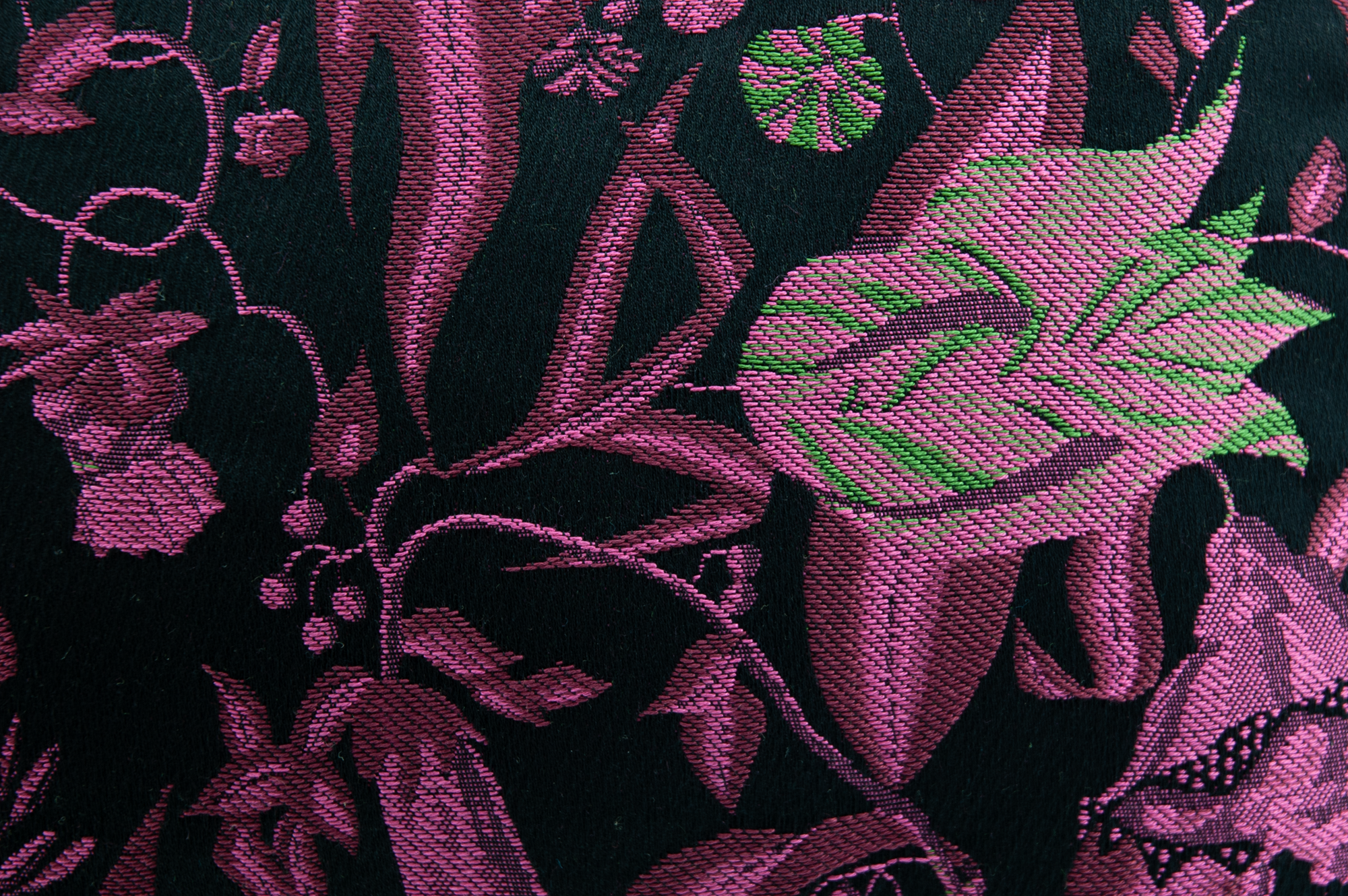 Kussen Zijdebloem Fuchsia